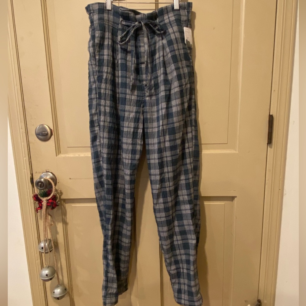 New with tags Free People plaid pants